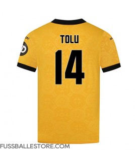 Günstige Wolves Tolu Arokodare #14 Heimtrikot 2025-26 Kurzarm